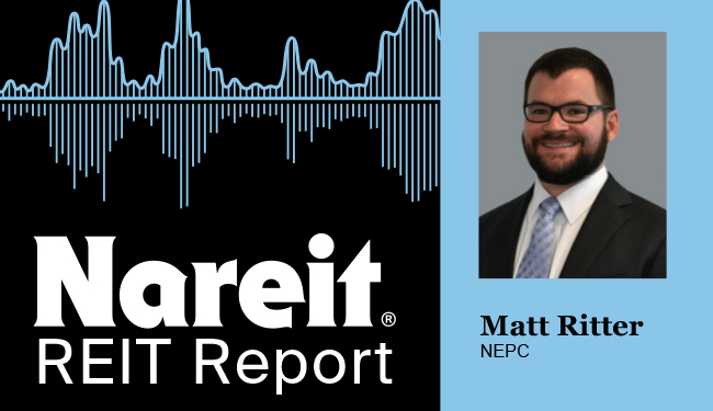 Logo for the Nareit REIT Report.