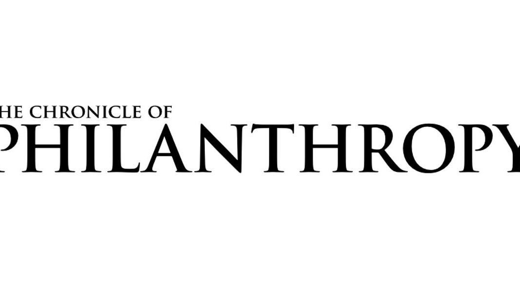 Logo for The Chronicle of Philanthropy.