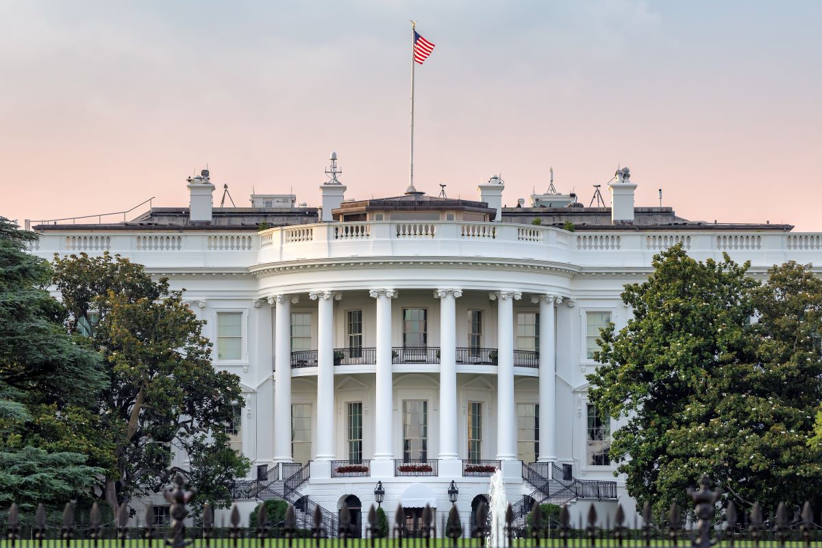 The White House in Washington DC