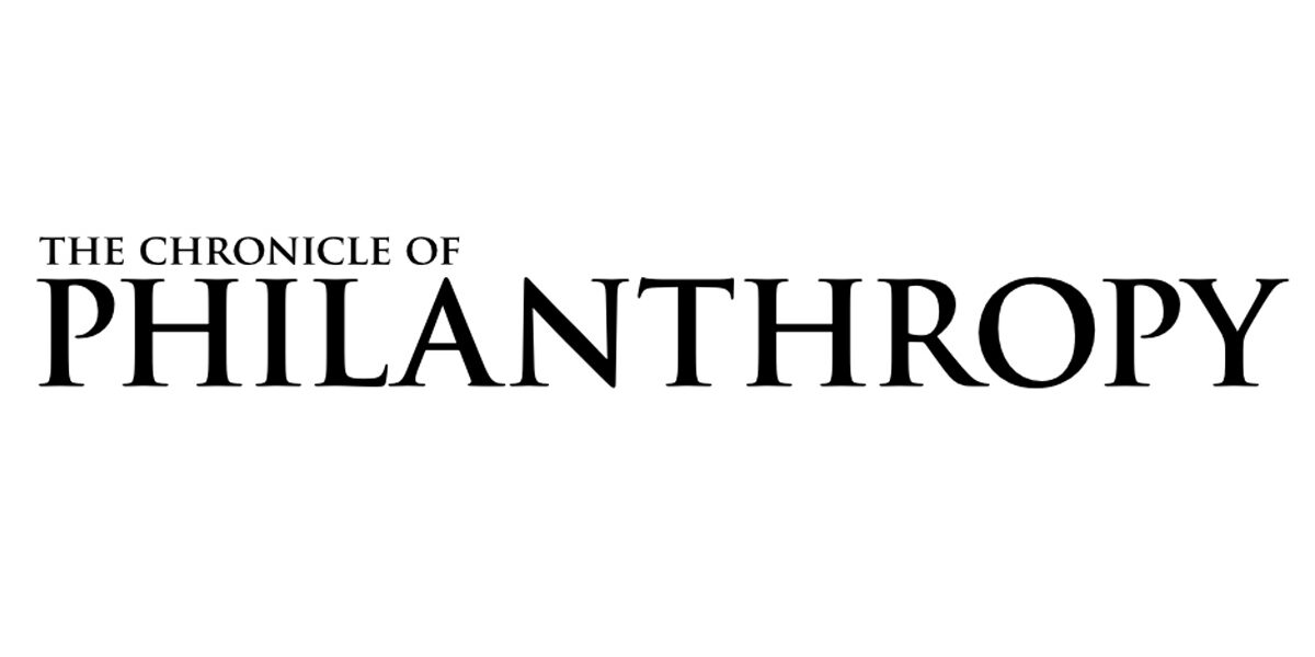 Logo for The Chronicle of Philanthropy.