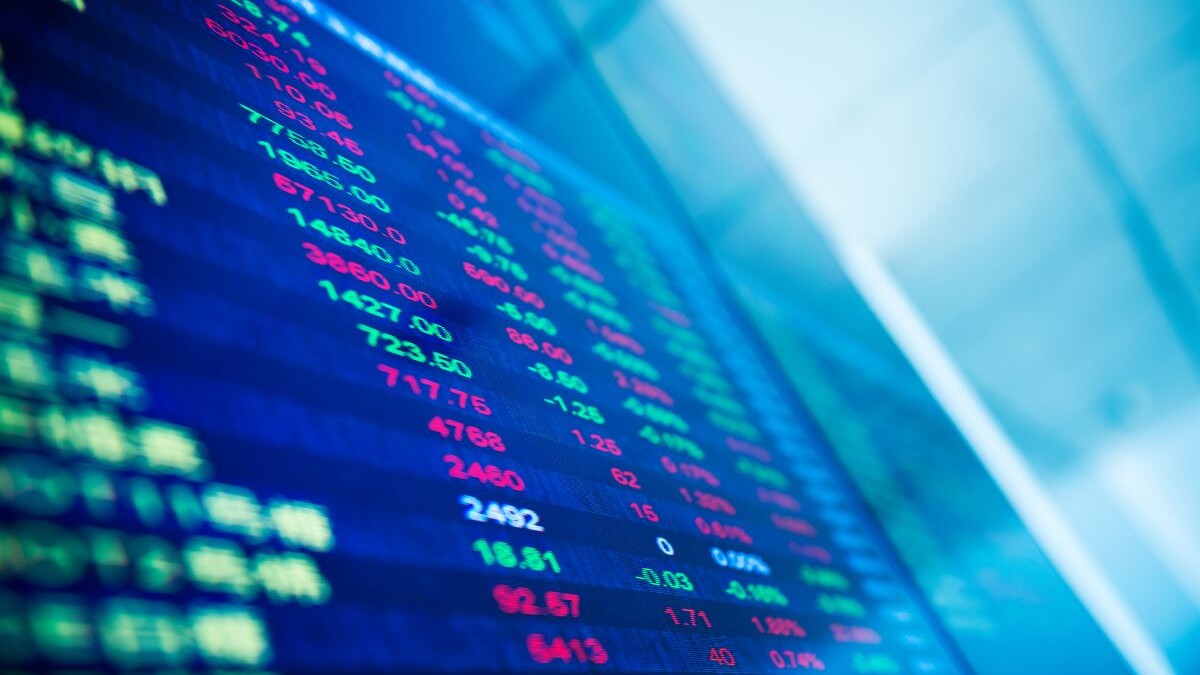 Display of Stock market