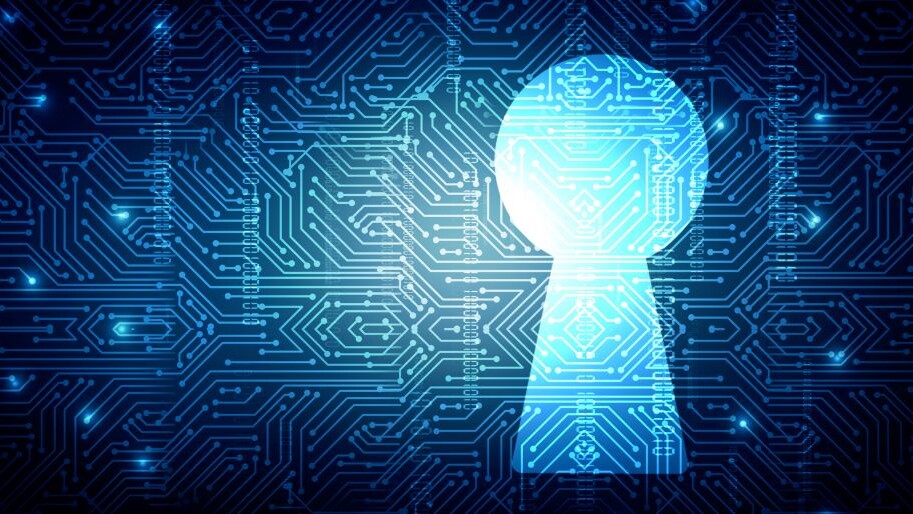 2d illustration technology cyber security