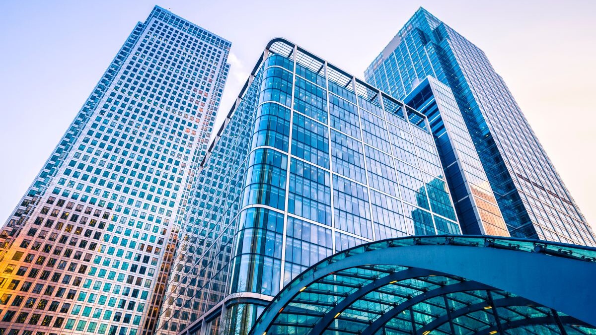 Modern architecture in the city