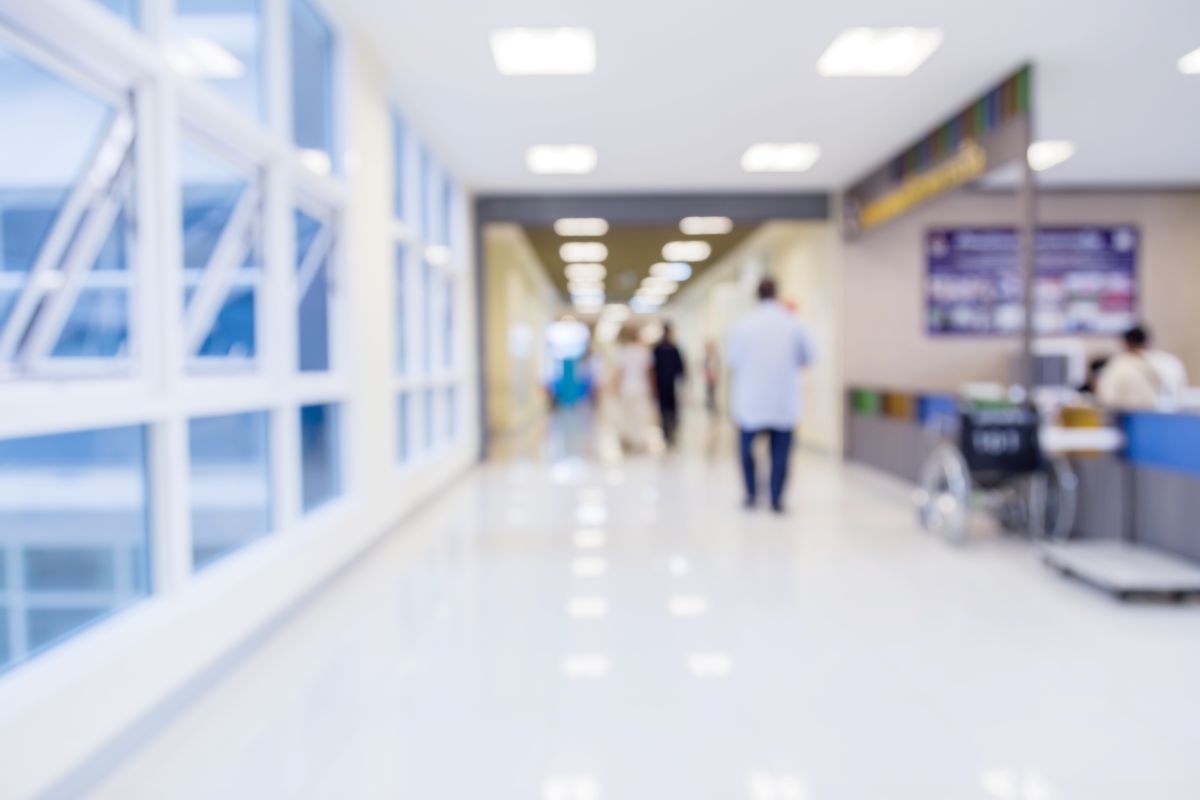 hospital stock photo